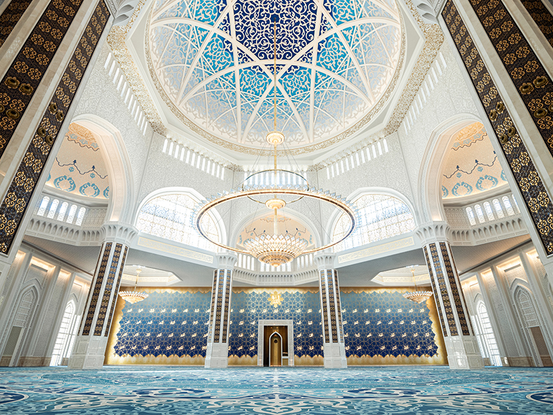 Kazakhstan’s-Nur-Sultan-Mosque-Design-Pataki