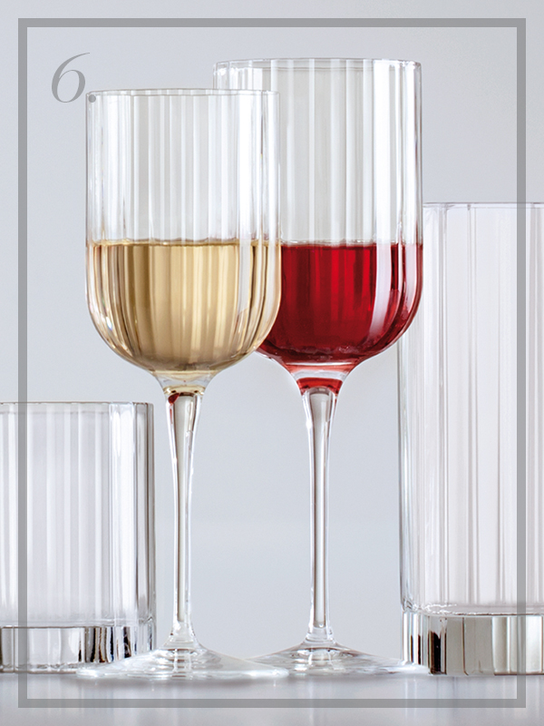 Luxury-Fluted-Glassware-Luigi-Bormioli-Bach White-Wine-Glasses-Design-Pataki