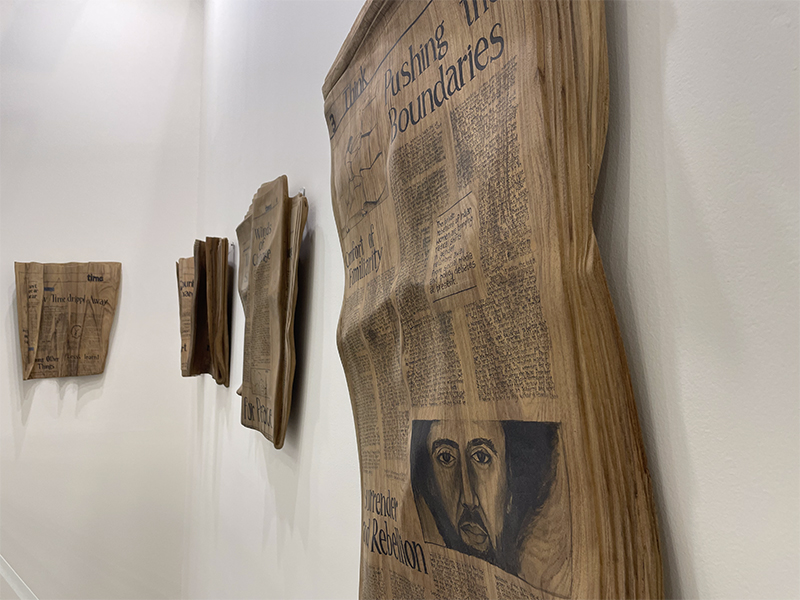 10-Artworks-At-India-Art-Fair-2023-Installation view of ‘Words Still Or Moving’, 2022 by Shivani Agarwal-Design-Pataki