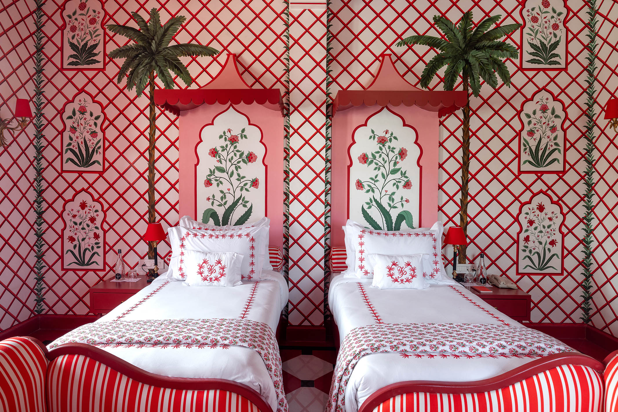 Jaipur’s Newest Boutique Hotel, Villa Palladio Is A Maximalist Crimson Dreamscape - DP Reviews - Design Pataki
