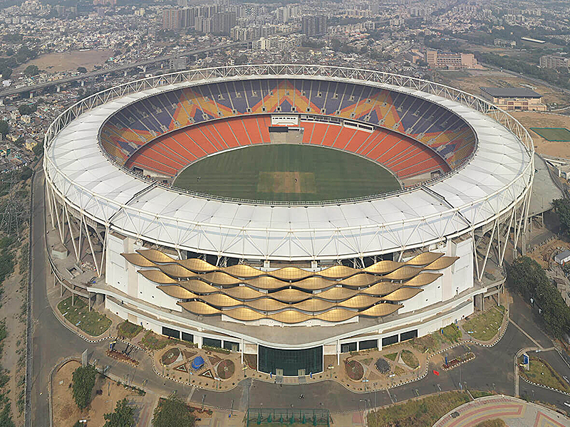 Narendra-Modi-Cricket-Stadium-Ahmedabad-Gujarat-World’s-Largest-Cricket-Stadium-Design-Pataki