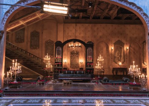 Heeramandi Sanjay Leela Bhansali set