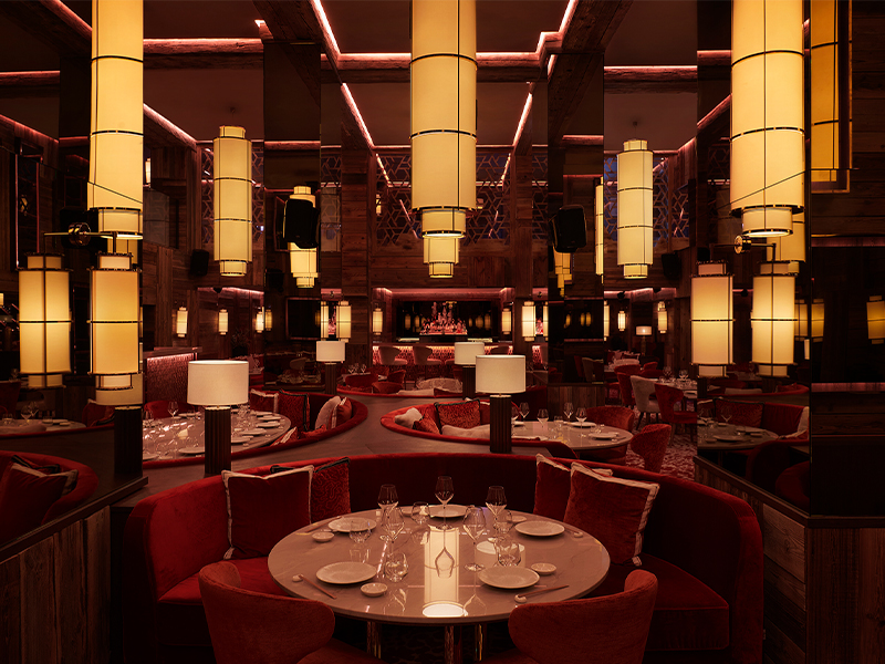 The contemporary dining set-up at Kinugawa. (Image Credit: Kinugawa)