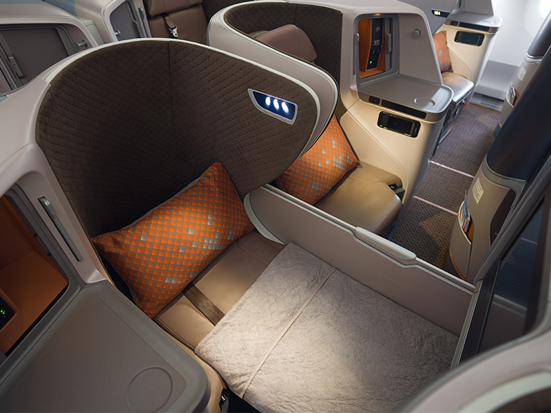 Business Class passengers are also treated to a distinctive culinary offering known as ‘Book the Cook.’ (Image Credit: Singapore Airlines)