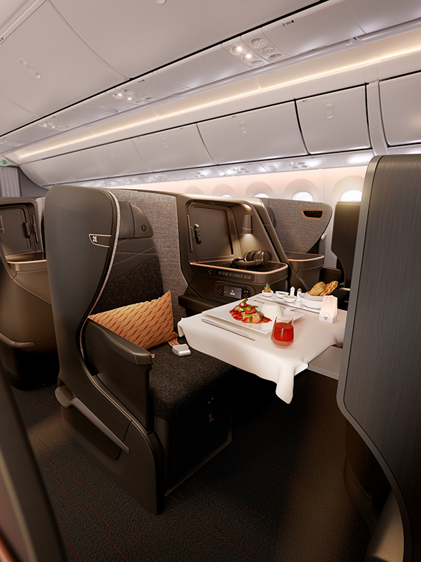 Through a strategic collaboration with TURKISH DO&CO, Turkish Airlines presents seasonal food menus meticulously crafted by renowned chefs. (Image Credit: ​​Turkish Airlines)