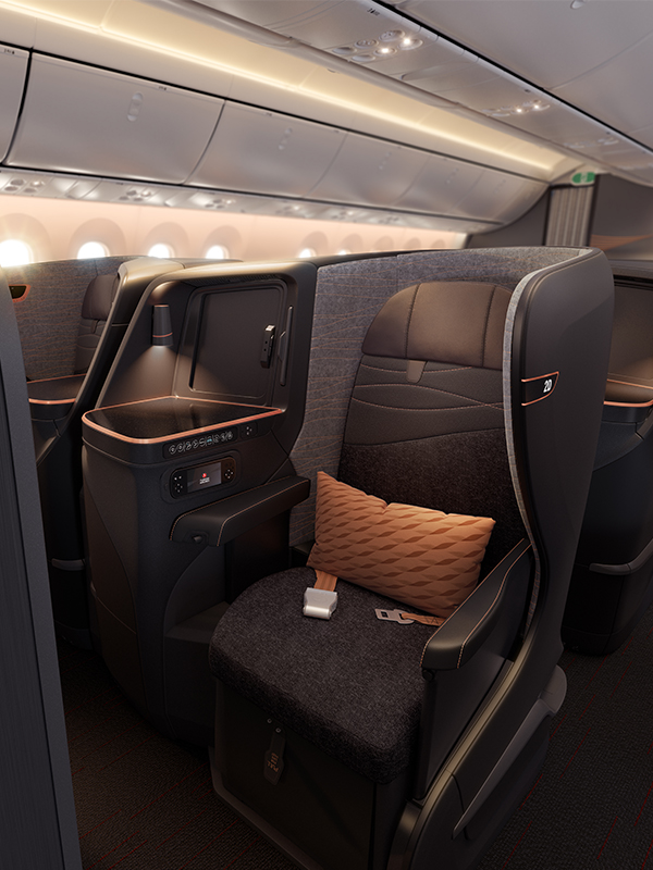 Turkish Airlines seats feature a 76-inch fully-flat bed that is perfect for sleeping. (Image Credit: ​​Turkish Airlines)