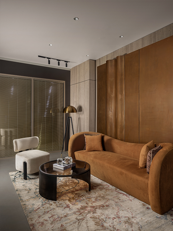 The designer room features a crew of materials. (Image Credits: Courtesy of Parallel)