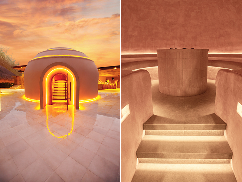 Nuanu is home to the world’s largest wood-fired dome dedicated to steam and sound healing- Lumeira. (Image Credit: Nuano Creative City)