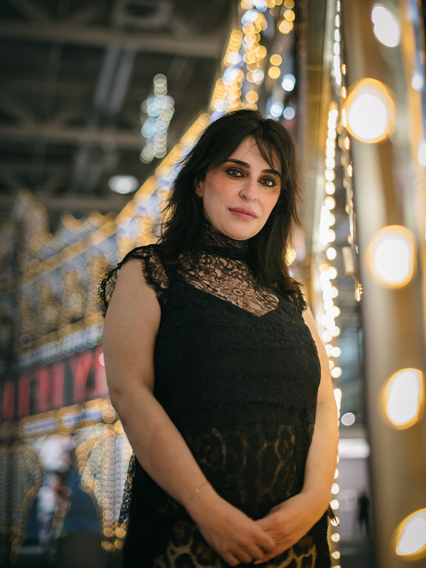 Portrait of Marinella Senatore (Image Credits: Mazzoleni and the artist)