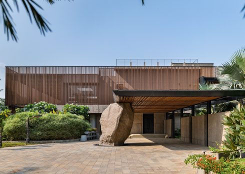 Rooted in Stone: Nature Becomes the Foundation At This 16,000 Sq-Ft Home In Alibaug