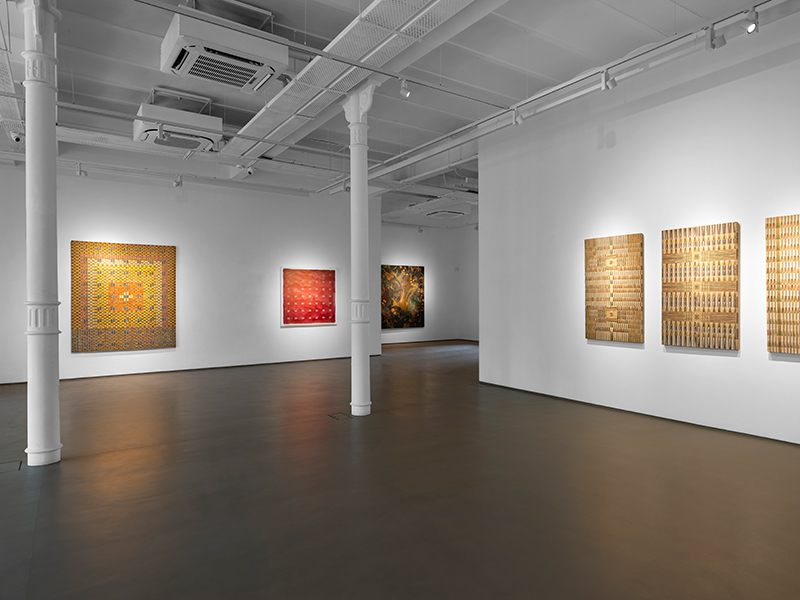 The pristine palette of Akara Modern and Contemporary features The Quiet Interlude by Trishla Jain. (Image Credits: Courtesy of Akara - Modern and Contemporary)