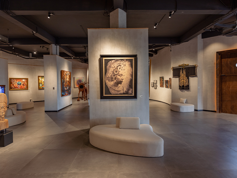 The ‘Labyrinth Art Gallery’ is a dynamic, collaborative space where artists are encouraged to experiment with new techniques, materials, and ideas. (Image Credit: Nuano Creative City)