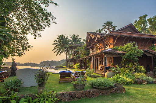 The lush settings of the property stand in compelling contrast to the film’s emotional undercurrents, which are serene on the surface and stormy beneath. (Image Credits: Courtesy of Ahilya by the Sea)