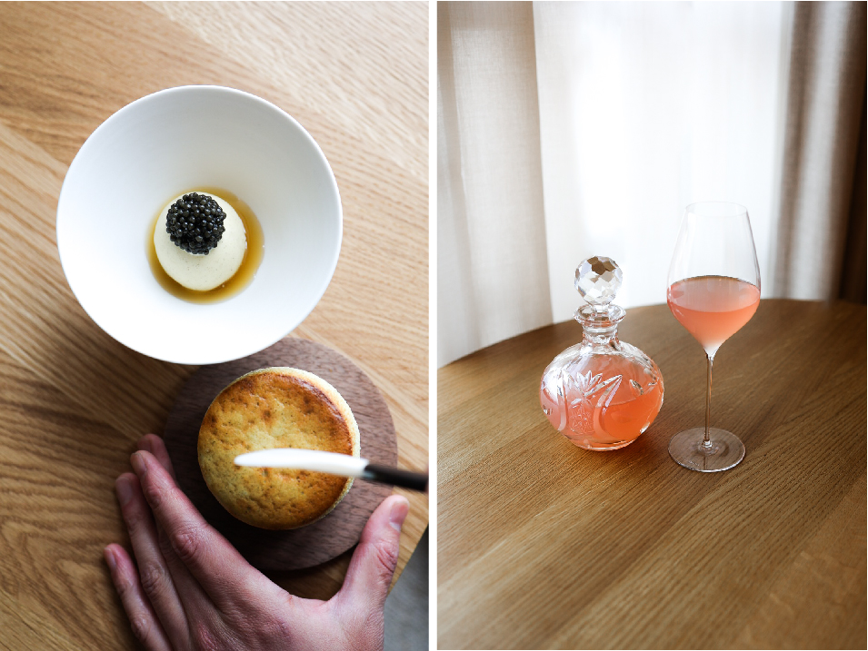 A non-alcoholic pairing to be served with the dessert of ‘Oolong tea and good memories’ at the course. ( Image Credit: Koan)