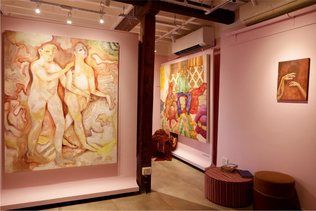 Within Art and Charlie’s pristine interiors, ‘to Make a Home with You’ unfolds as a meditation on intimacy, domesticity, and the emotional architectures we inhabit. (Image Credits: Courtesy of Art and Charlie)