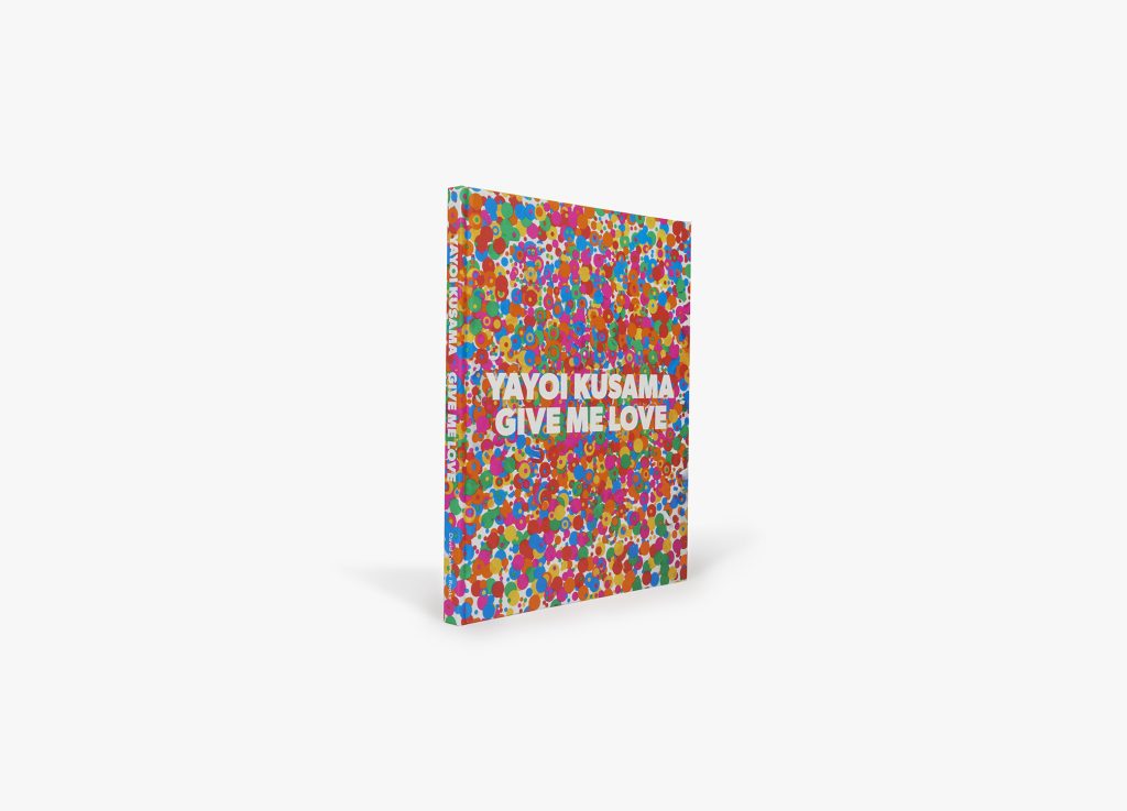 A volatile, colour-bursting cover radiates Kusama’s signature polka-dot chaos—vivid, hypnotic, and utterly unforgettable. (Image Credits: David Zwirner Books)