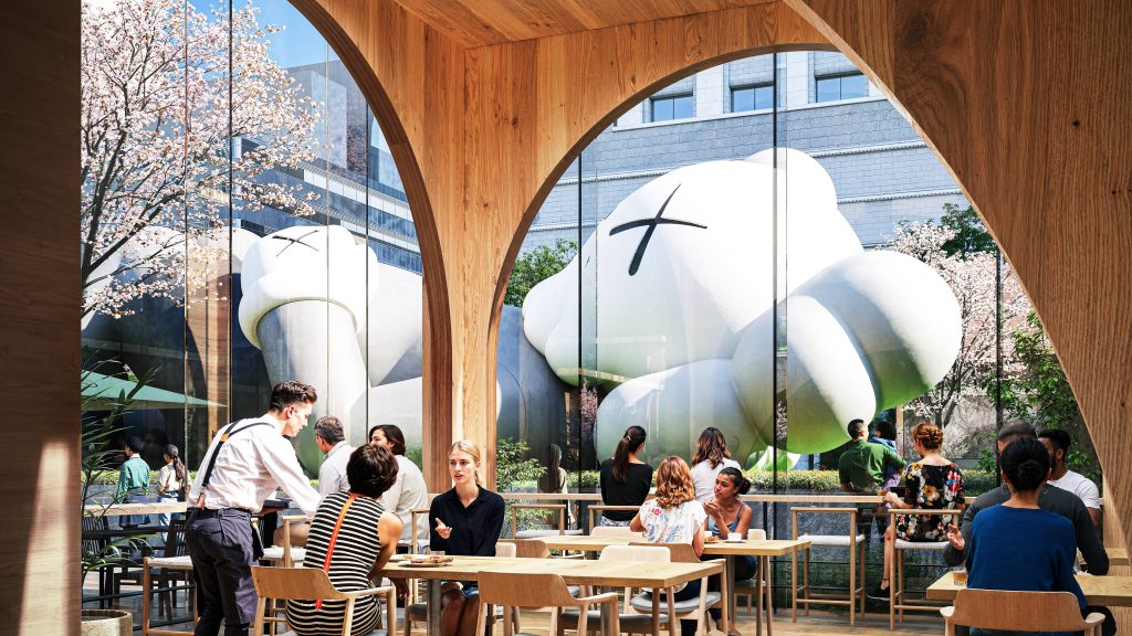 Wrapped in timber and dappled with light, the interiors evoke quiet elegance, setting the stage for culinary experiences and contemporary art. (Image Credits: JAPA VALLEY TOKYO)