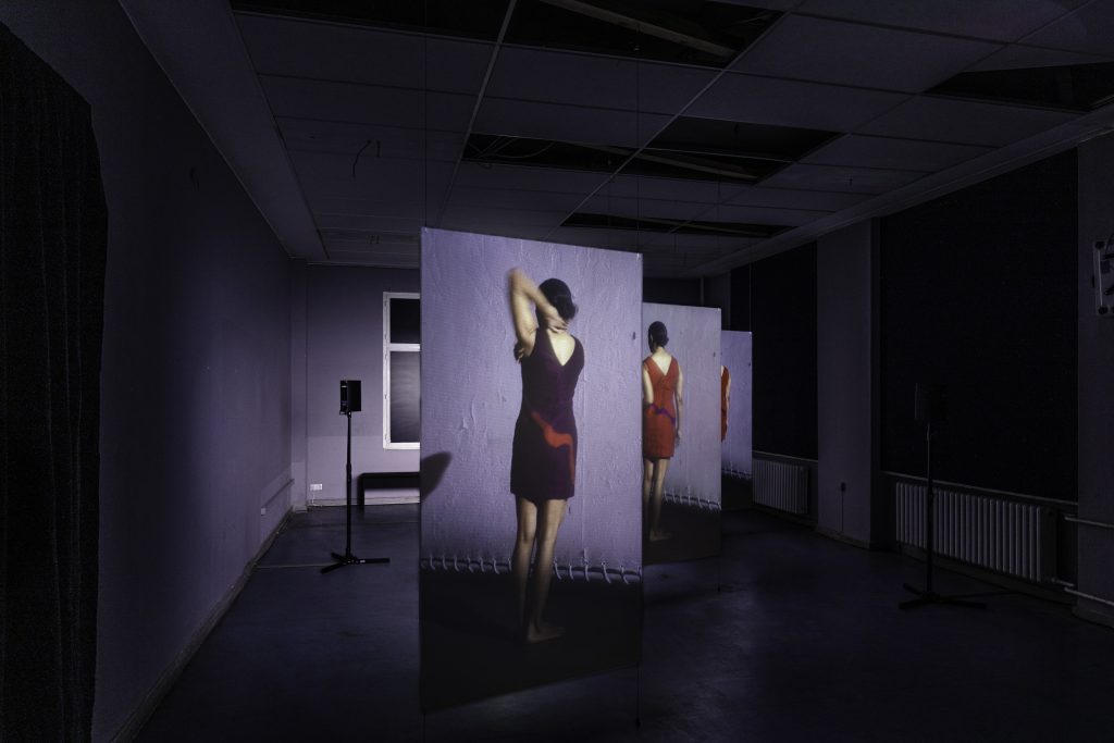 Padmini Chettur, of a denser time, 2025, Installation view at Berlin Biennale (© Padmini Chettur, image credits: Eberle & Eisfeld)