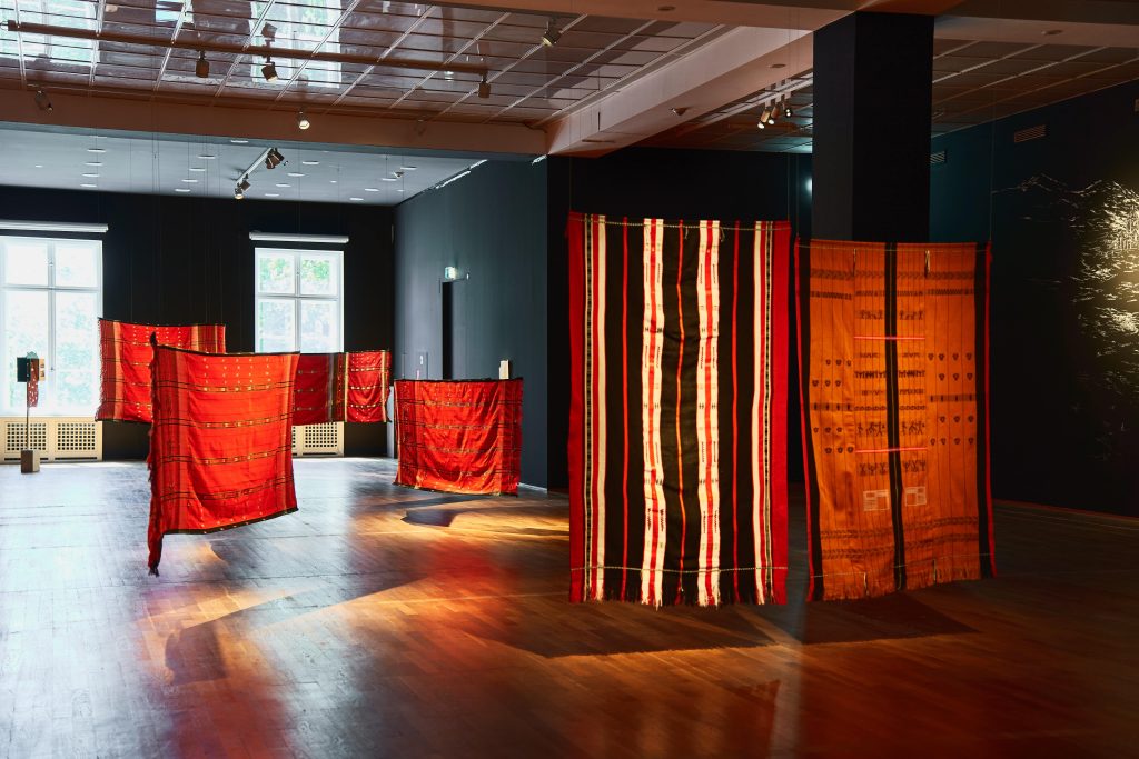Zamthingla Ruivah Shimray, Installation view at Berlin Biennale (© Zamthingla Ruivah Shimray, Image credits of: Aristidis Schnelzer)