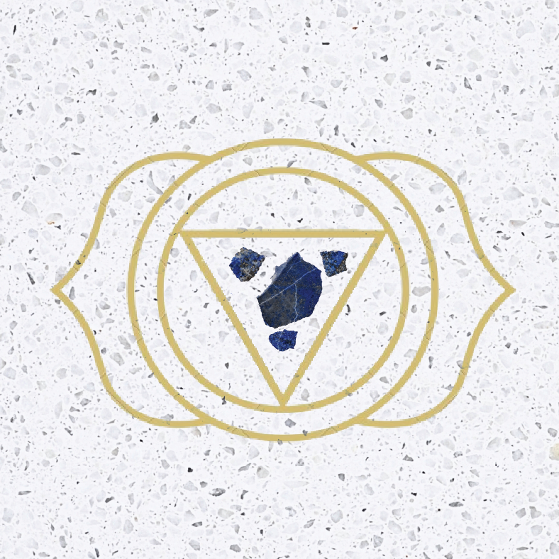 The Third Eye Chakra, which evokes clarity, perception and quiet strength of inner knowing. (Image Credit: Bharat Floorings)
