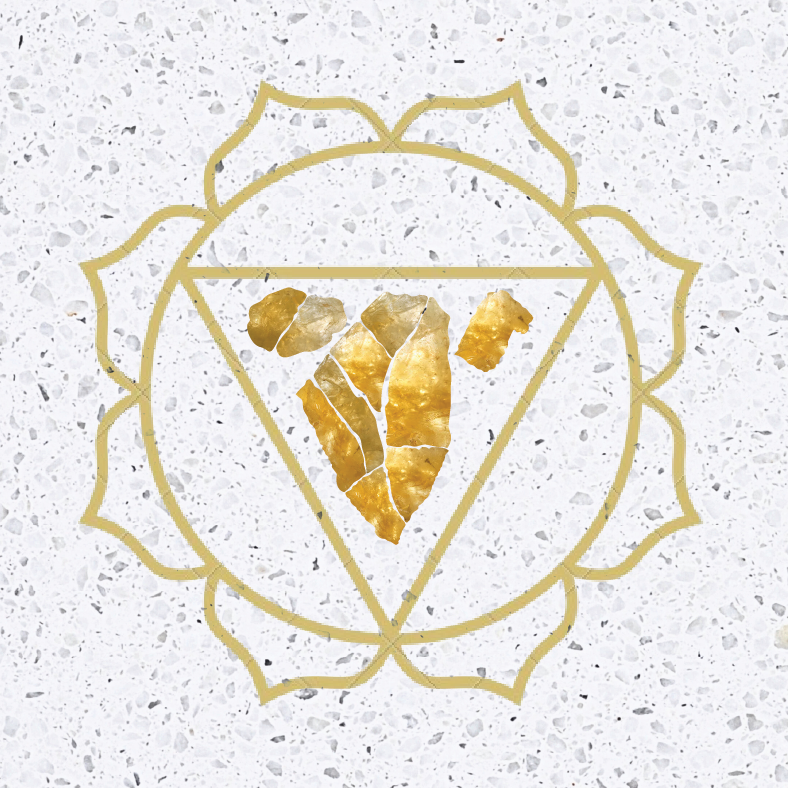The Solar Plexus Chakra evokes clarity, calm, and emotional balance. (Image Credit: Bharat Floorings)

