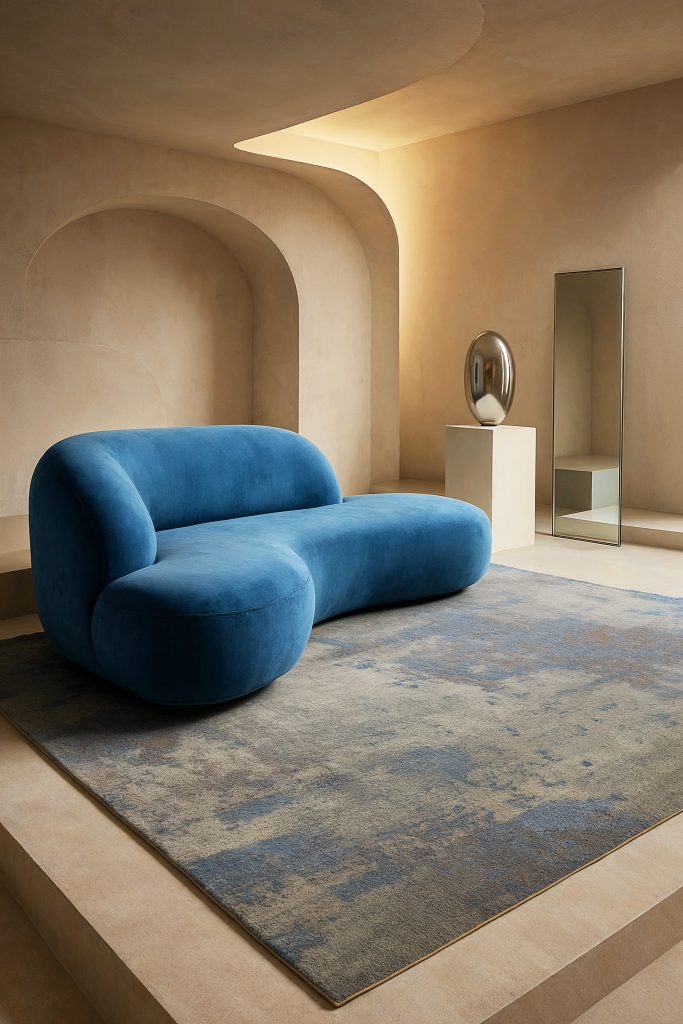 Artful rugs by Venjara Carpets that turn your floor into a narrative canvas. (Image Credits: Venjara Carpets) 