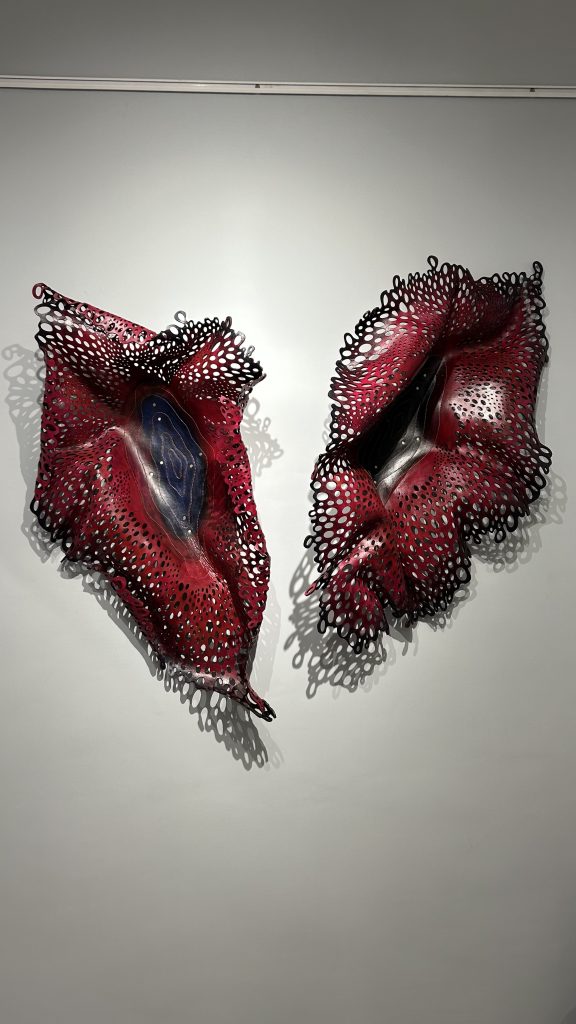 Touching Venus by Meera Dureja at Abstract Gallery for ‘Cultivate Art Global’ in Bangalore. (Image Credits: Manisha AR) 