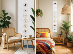 Unveiling The Chakra Tile Collection By Bharat Floorings, Inspired By The Body’s Seven Chakras And Their Healing Crystals