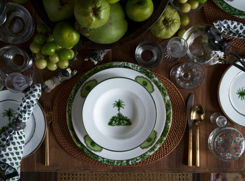 Sabyasachi’s exclusive tableware collection. Price on request (Image Credits: Nilaya Anthology) 