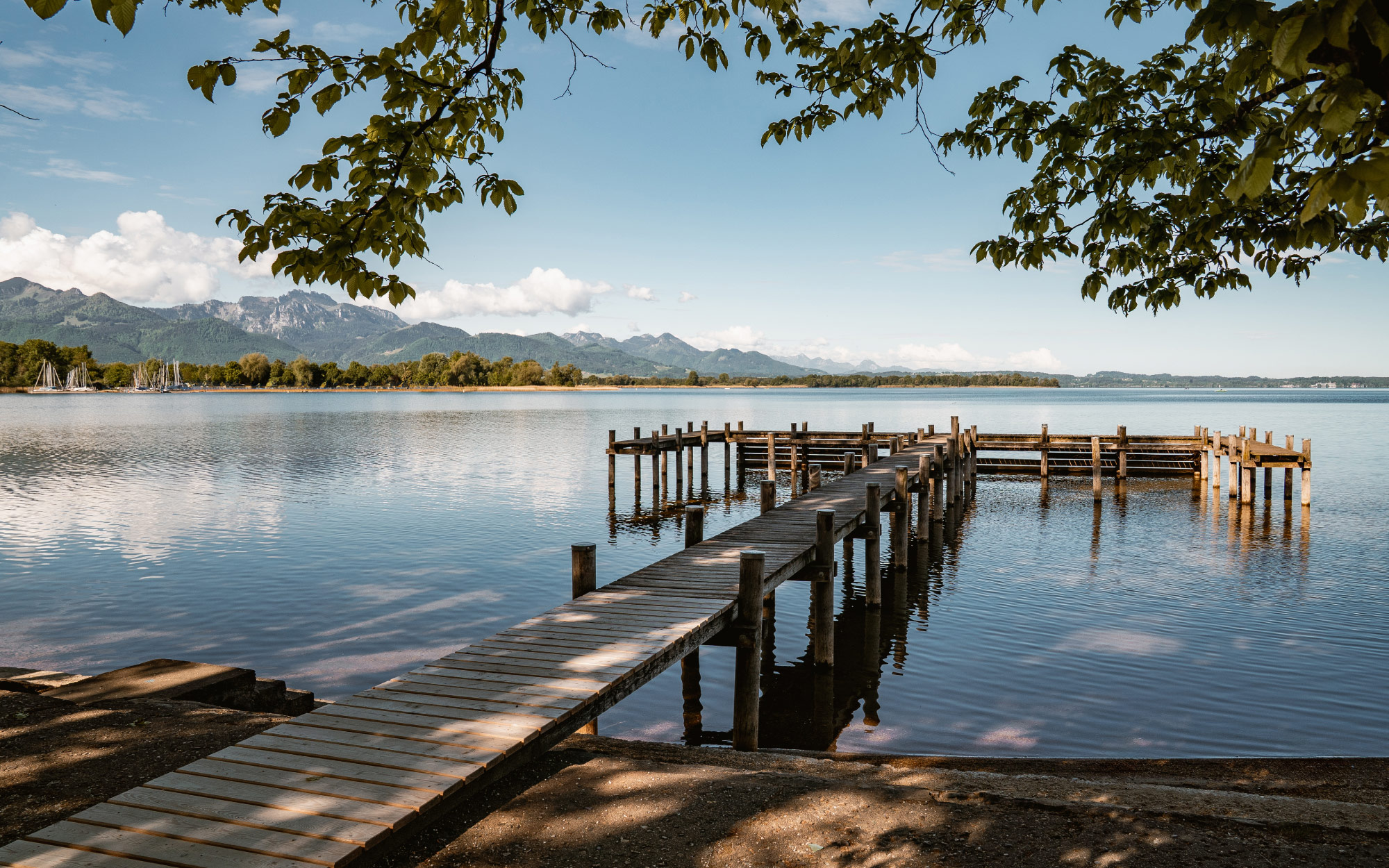 A few vantage points are as captivating as the one at Chiemgauhof, set directly on the water’s edge of Lake Chiemsee, Germany’s third-largest lake. (Image Credit: Elias Hassos)