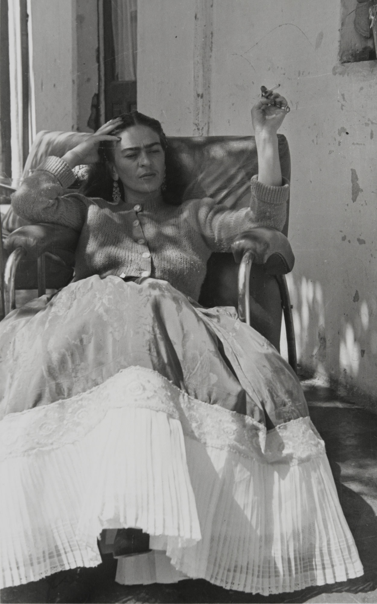 Frida Kahlo at the Casa Roja (now the Museo Casa Kahlo. (Image credits: Museo Casa Kahlo)