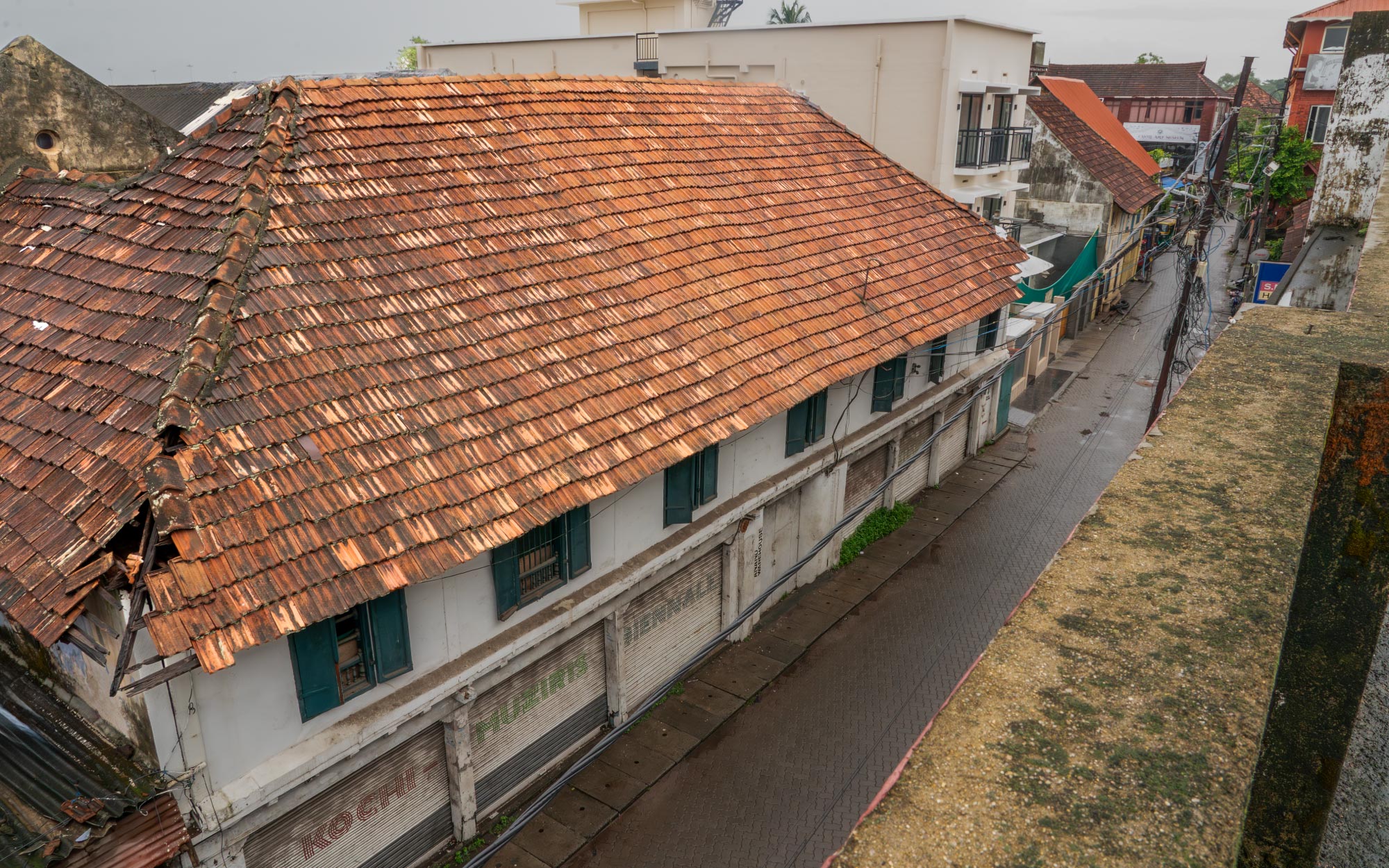 Streets of Kochi. (Image courtesy of Kochi Muziris Biennale)