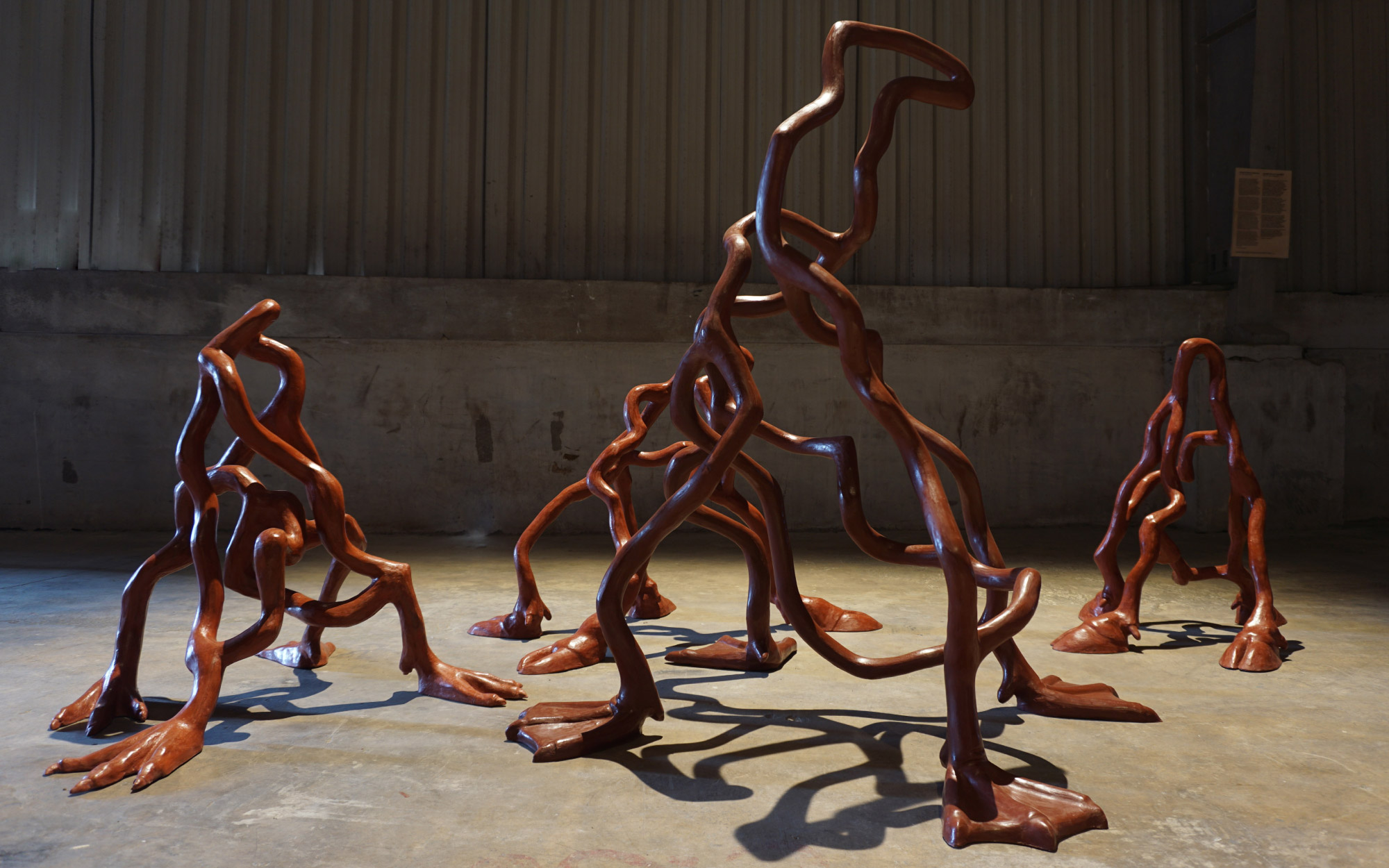 ‘Faith was never about us’ by Lakshmi Nivas Collective at Island Warehouse. (Image Credits: Lakshmi Nivas Collective)