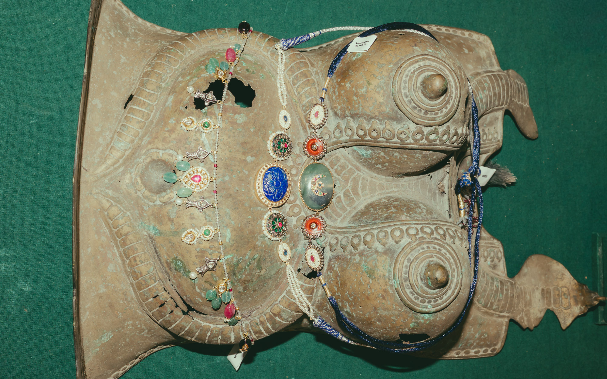 MOI’s contemporary fine jewellery finds its place atop an ancient cast (Image Credits: MOI)