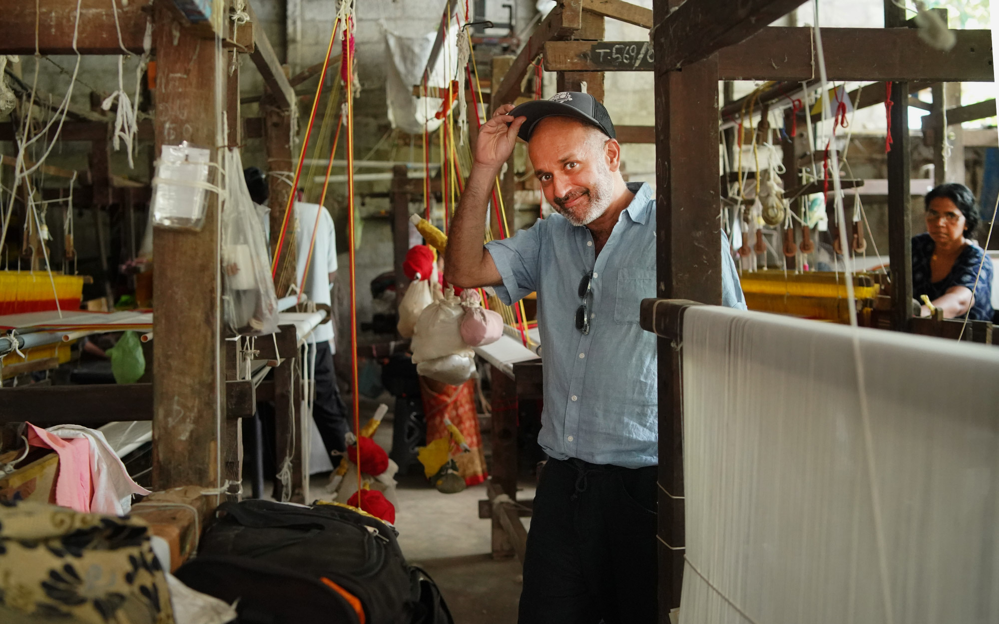 Portrait of Nikhil Chopra. (Image courtesy of Kochi Muziris Biennale)