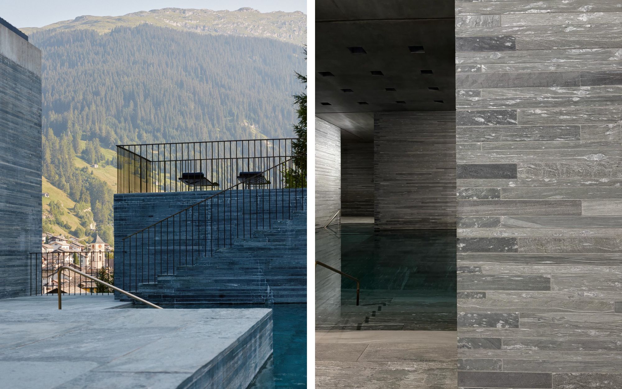 The steam room, anchored by twelve heated sweating stones, deepens the ritual, while thoughtfully designed relaxation areas offer ample space to recline, reset and linger. (Image Credit: 7132 Hotels)