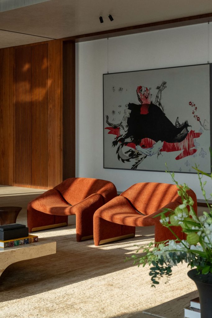 Crafting bespoke furniture suited to each space is a given in a Dieter Vander Velpen Architects project, even if it makes the design process that much harder. (Image Credit: Patricia Goijens)