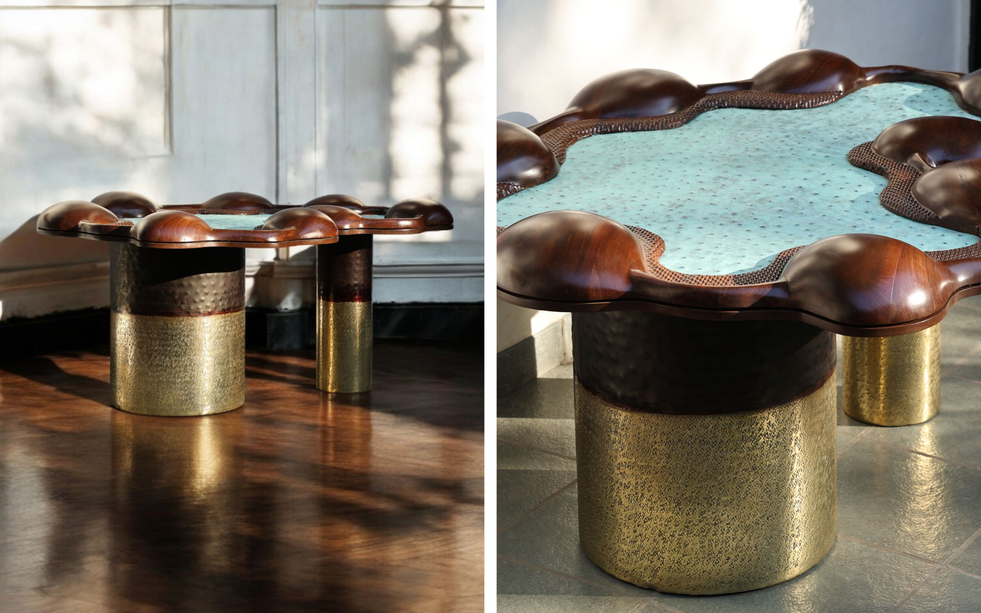 The SIERRA coffee table. Price: ₹2,00,000 (Image Credits: Fainy Thakor)