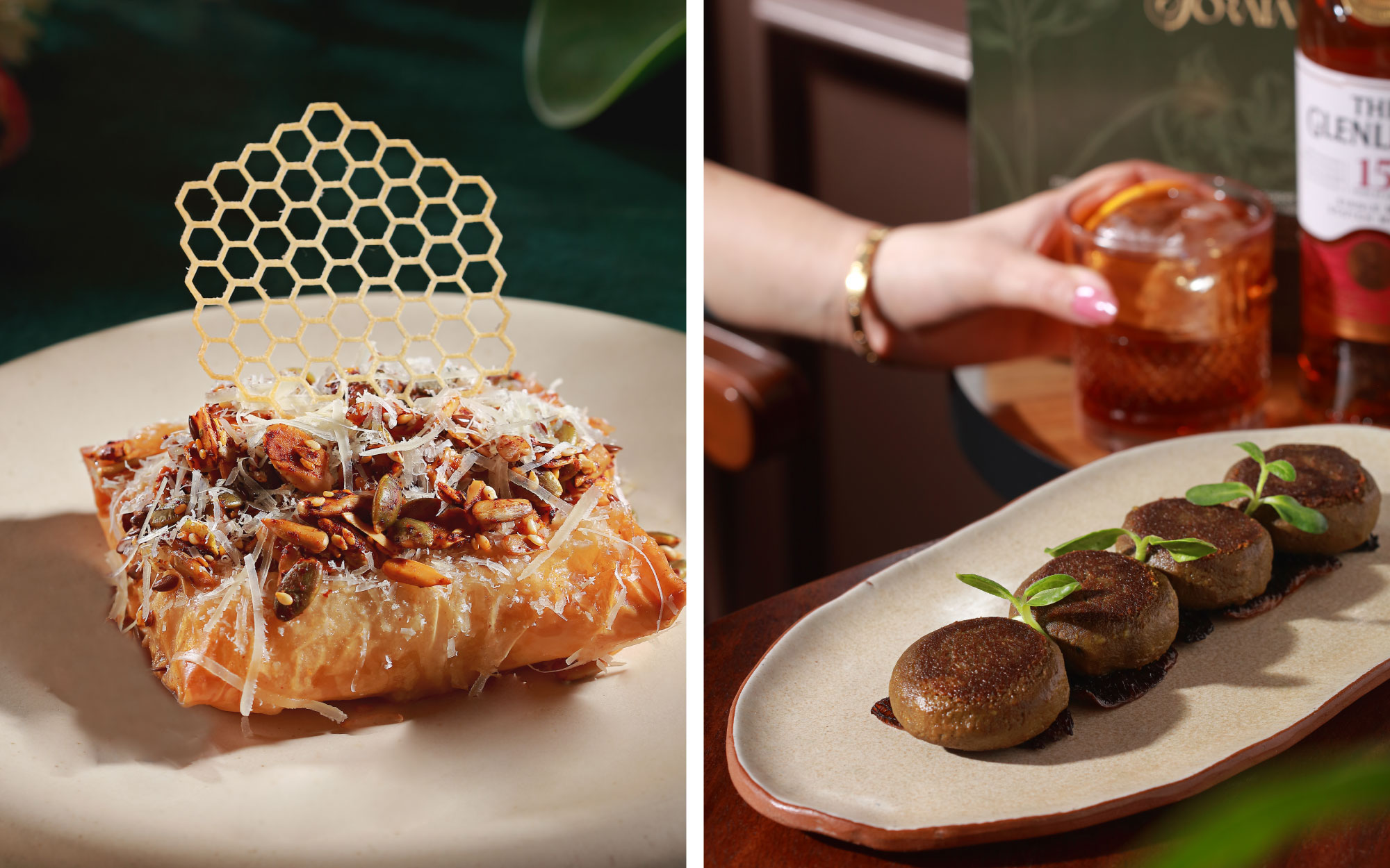 Soraia’s menu is interpreted through Chef Hitesh’s ‘neo-botanical’ lens, where seasonal produce and plant-forward philosophies guide each dish. (Image Credit: Soraia)