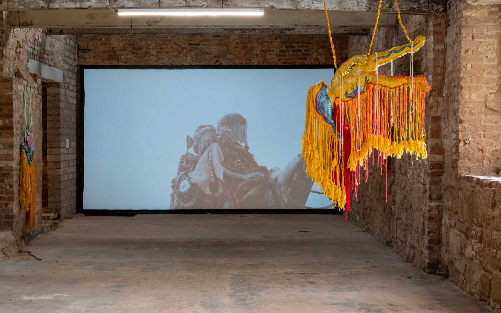 ‘A Still From 1000 Years of Longing’ at Coventry Biennial - Obsessions Possessions by Debashish Paul. (Image Credits: Debashish Paul & Emami Art, Photographer: Marcin Sz and Coventry Biennial 2025-2026)