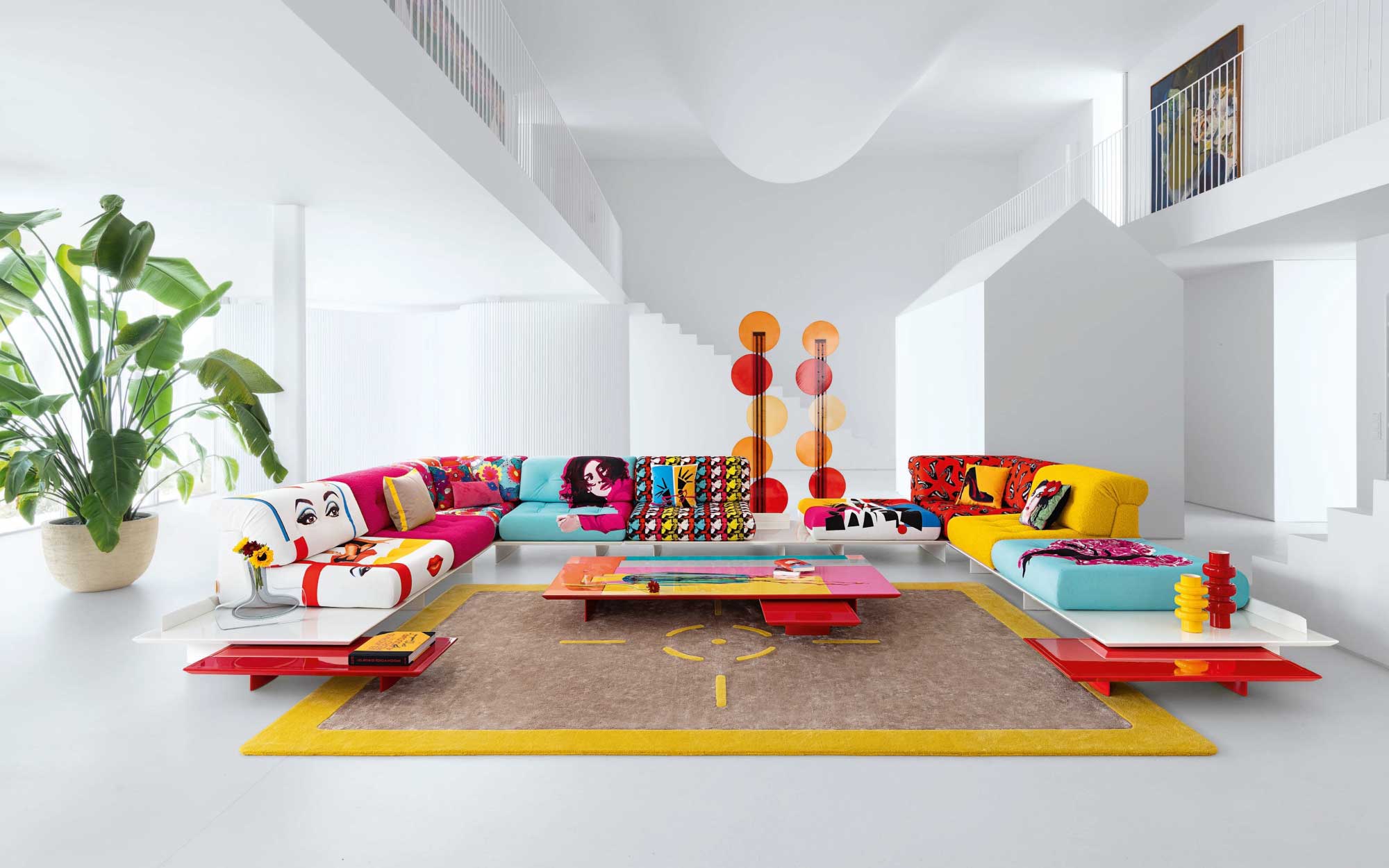 Roche Bobois showcases French contemporary classics, blending craftsmanship with modern elegance at Design Shanghai 2026. (Image Credits: Courtesy of Design Shanghai)