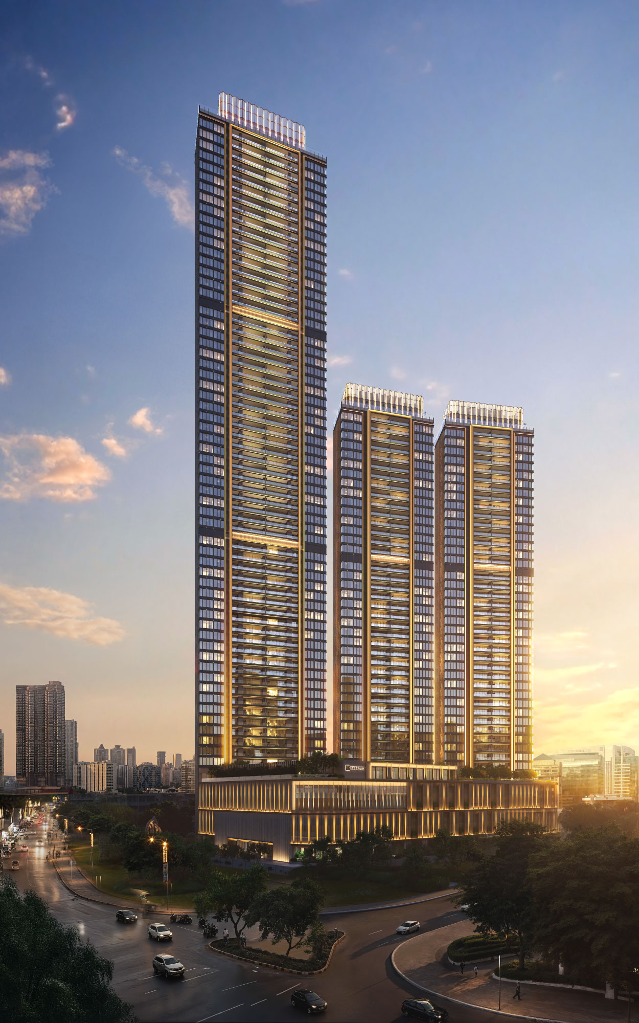 The orientation of the towers has been meticulously calibrated through world-class architecture, ensuring every residence gets panoramic views. (Image Credits: Kalpataru Limited)