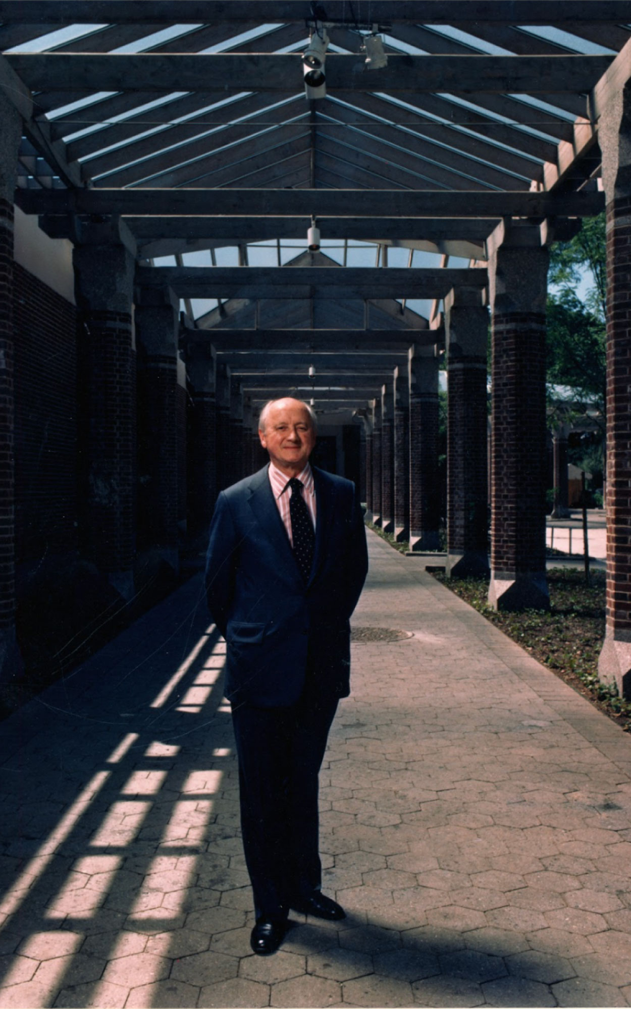 Portrait of Kevin Roche. (Image Credits: KRJDA)