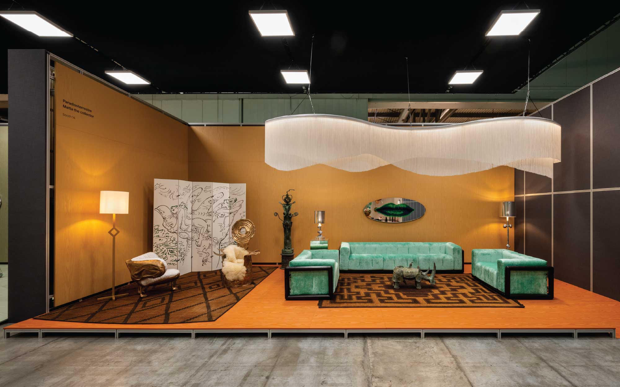 Paradisoterrestre reanimates the radical spirit of the 1970s through collectable objects that blur the boundaries between memory, art, and design. (Image Credits: Saverio Lombardi Vallauri) 
