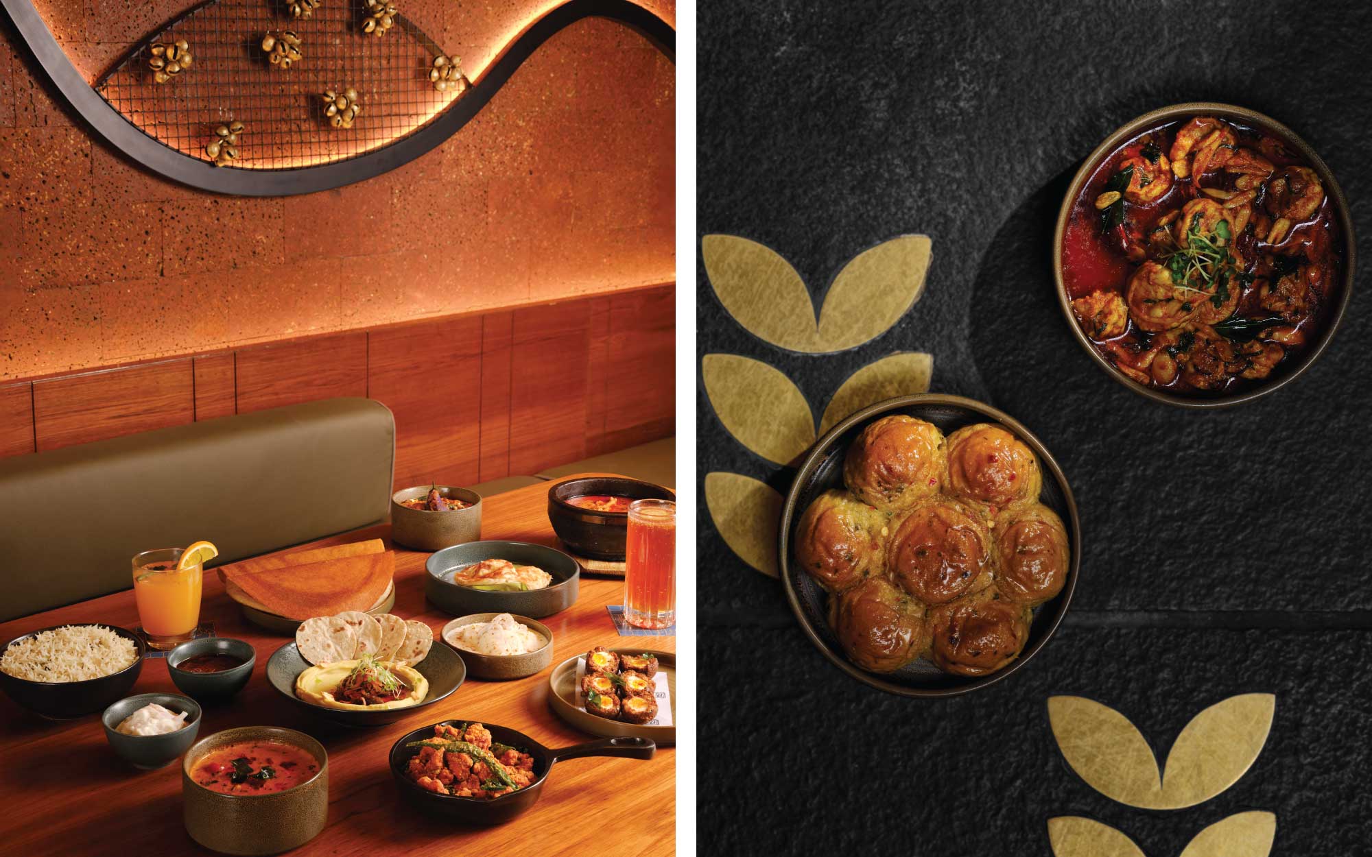 The refined menu reflects the belief that regional food deserves the same pride, creativity, and craftsmanship as global cuisines. (Image Credit: Theta Theta Telugu) 
