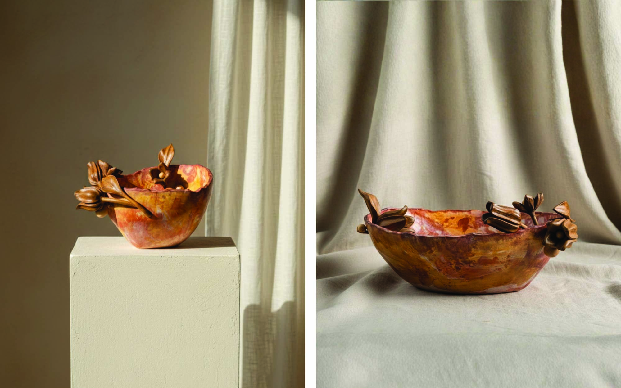 The Naked Wood Rust Vase. Price: ₹65,000 (Image Credits: Asim Nath)
