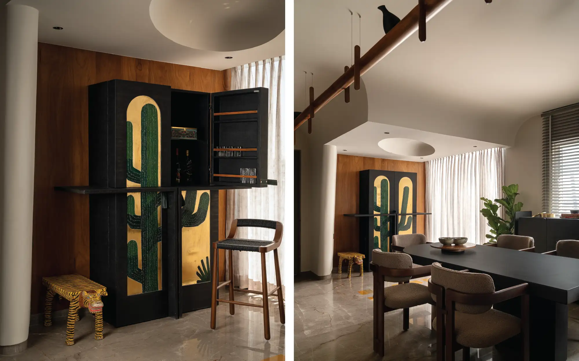 cactus lounge cabinet bar 