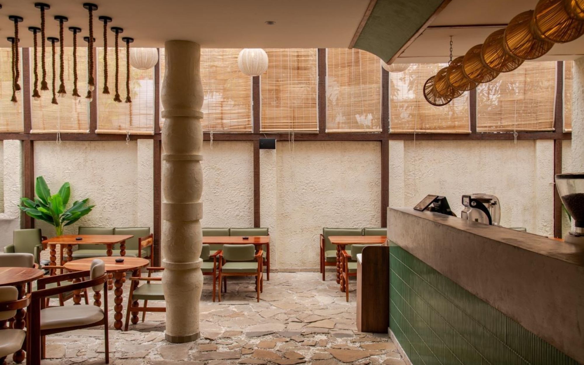 The cafe at the Urban Bungalow