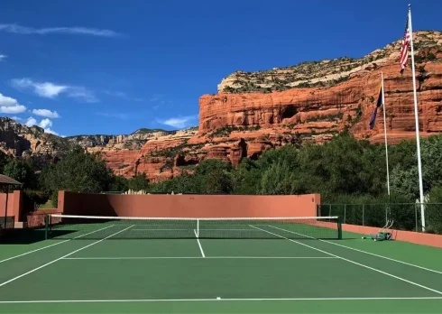 tennis court resorts