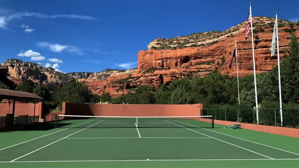tennis court resorts